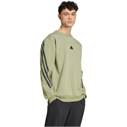 adidas Sportswear Future Icons 3-Streifen Sweatshirt Herren A98F - tengrn M