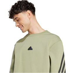 adidas Sportswear Future Icons 3-Streifen Sweatshirt Herren A98F - tengrn M