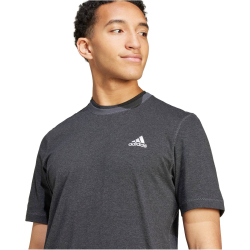 adidas Sportswear Seasonal Essentials Melange T-Shirt Herren A6BJ - blckme 3XL