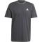 adidas Sportswear Seasonal Essentials Melange T-Shirt Herren A6BJ - blckme 3XL