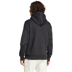 adidas Sportswear City Escape Fleece Hoodie Herren 095A - black XXL