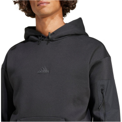 adidas Sportswear City Escape Fleece Hoodie Herren 095A - black XXL