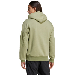 adidas Sportswear City Escape Fleece Hoodie Herren A98F - tengrn XL