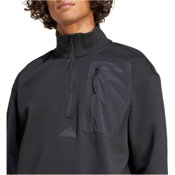 adidas Sportswear City Escape 1/2-Zip Sweatshirt Herren 095A - black S