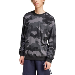 adidas Sportswear Seasonal Essentials Camouflage Sweatshirt Herren 095A - black M