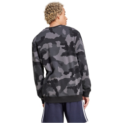 adidas Sportswear Seasonal Essentials Camouflage Sweatshirt Herren 095A - black M