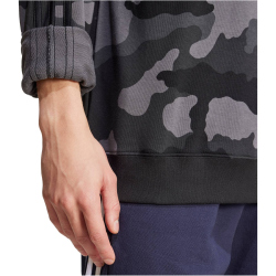 adidas Sportswear Seasonal Essentials Camouflage Sweatshirt Herren 095A - black M