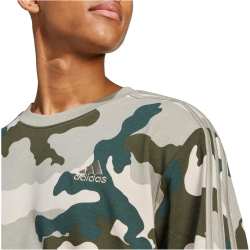 adidas Sportswear Seasonal Essentials Camouflage Sweatshirt Herren AESW - silpeb M