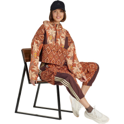 adidas Sportswear x FARM Rio Premium Trainingsjacke Damen A9NA - mysbrn/easyel/foxred XL