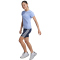 adidas Essentials Set T-Shirt + Shorts M&auml;dchen AFAE - bluspa/white 152
