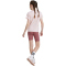 adidas Essentials Set T-Shirt + Shorts M&auml;dchen AFB1 - sanpin/white 152