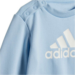 adidas Badge of Sport Jogginganzug Kinder 318A - clesky/white 68