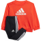 adidas Badge of Sport Jogginganzug Kinder A0TB - brired/white 68