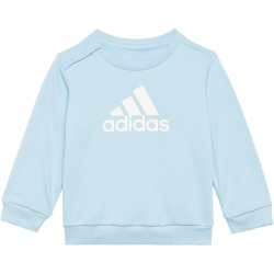 adidas Badge of Sport French Terry Jogginghose Kinder 318A - clesky/white 86