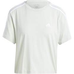 adidas Essentials 3-Streifen Crop-Top Freizeitshirt Damen...