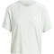 adidas Essentials 3-Streifen Crop-Top Freizeitshirt Damen AEJS - lingrn XL