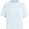 adidas Essentials 3-Streifen Crop-Top Freizeitshirt Damen AEWP - wonblu XS