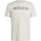 adidas Essentials Single Jersey Linear Embroidered Logo T-Shirt Herren ADAT - alumin S