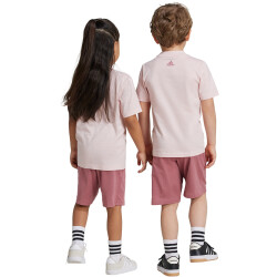 adidas Essentials Logo T-Shirt und Shorts Set Kinder AFB1 - sanpin 104