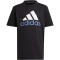 adidas Essentials Logo T-Shirt und Shorts Set Kinder 095A - black 104