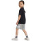 adidas Essentials Logo T-Shirt und Shorts Set Kinder 095A - black 104