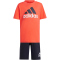 adidas Essentials Logo T-Shirt und Shorts Set Kinder A0TB - brired 104