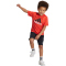 adidas Essentials Logo T-Shirt und Shorts Set Kinder A0TB - brired 104
