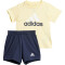 adidas Essentials Organic Baby-Set (T-Shirt + Shorts) AEJP - almyel/white 68