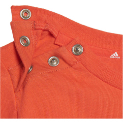 adidas Essentials Organic Baby-Set (T-Shirt + Shorts) A0TB - brired/black 68