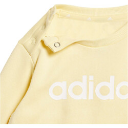 adidas Essentials Lineage Baby-Jogginganzugs AEJP - almyel/white 74