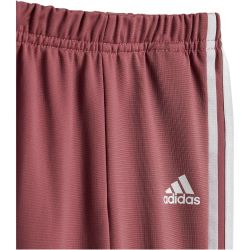 adidas Essentials Shiny Baby-Trainingsanzug mit Kapuze AFAK - precri/white 86