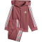 adidas Essentials Shiny Baby-Trainingsanzug mit Kapuze AFAK - precri/white 86