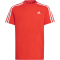 adidas Essentials 3-Streifen T-Shirt Kinder A0TB - brired/white 152
