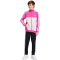 adidas Essentials Tiberio Trainingsanzug Kinder AETL - selufu/white/clpink/w 164