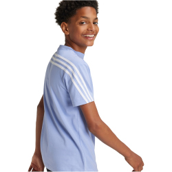 adidas Future Icons 3-Streifen T-Shirt Kinder AFAE - bluspa/white 152