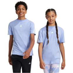 adidas Future Icons 3-Streifen T-Shirt Kinder AFAE - bluspa/white 152
