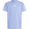 adidas Future Icons 3-Streifen T-Shirt Kinder AFAE - bluspa/white 152