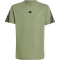 adidas Future Icons 3-Streifen T-Shirt Kinder A98F - tengrn/black 128