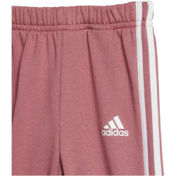 adidas Essentials 3-Streifen Baby-Jogginganzug AFAK - precri/white 74