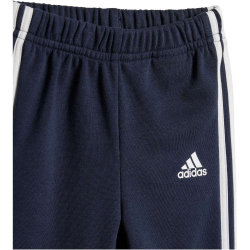 adidas Essentials 3-Streifen Baby-Jogginganzug 318A - clesky/white 92