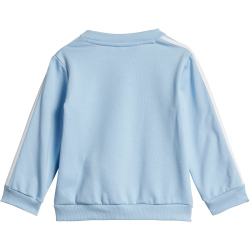 adidas Essentials 3-Streifen Baby-Jogginganzug 318A - clesky/white 92