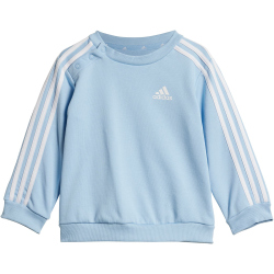 adidas Essentials 3-Streifen Baby-Jogginganzug 318A - clesky/white 92