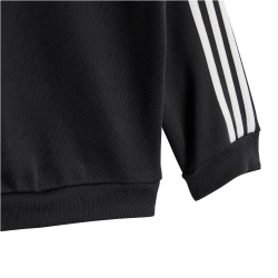 adidas Essentials 3-Streifen Baby-Jogginganzug 095A - black/white 68
