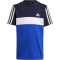 adidas Tiberio 3-Streifen Colorblock Cotton T-Shirt Kinder AA35 - legink/selubl/white 104