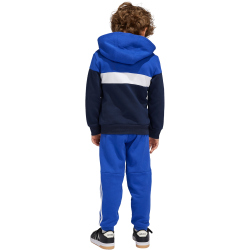 adidas Tiberio 3-Streifen Colorblock Trainingsanzug Kinder AETC - selubl/legink/white 104