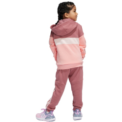 adidas Tiberio 3-Streifen Colorblock Trainingsanzug Kinder AFAK - precri/sepisp/sanpin 104