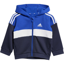 adidas Tiberio 3-Streifen Colorblock Trainingsanzug Kinder AETC - selubl/legink/white 98