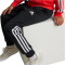 adidas Tiberio 3-Streifen Colorblock Shiny Trainingsanzug Kinder 095A - black/brired/white 128