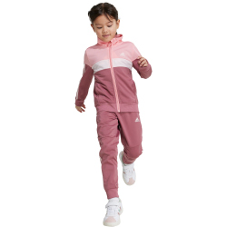 adidas Tiberio 3-Streifen Colorblock Shiny Trainingsanzug Kinder AFAP - sepisp/precri/sanpin 128