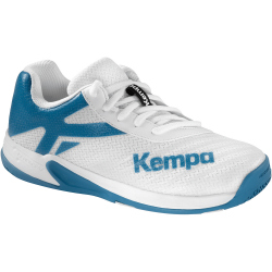 Kempa Wing 2.0 Handballschuhe Kinder wei&szlig;/deep blau 32